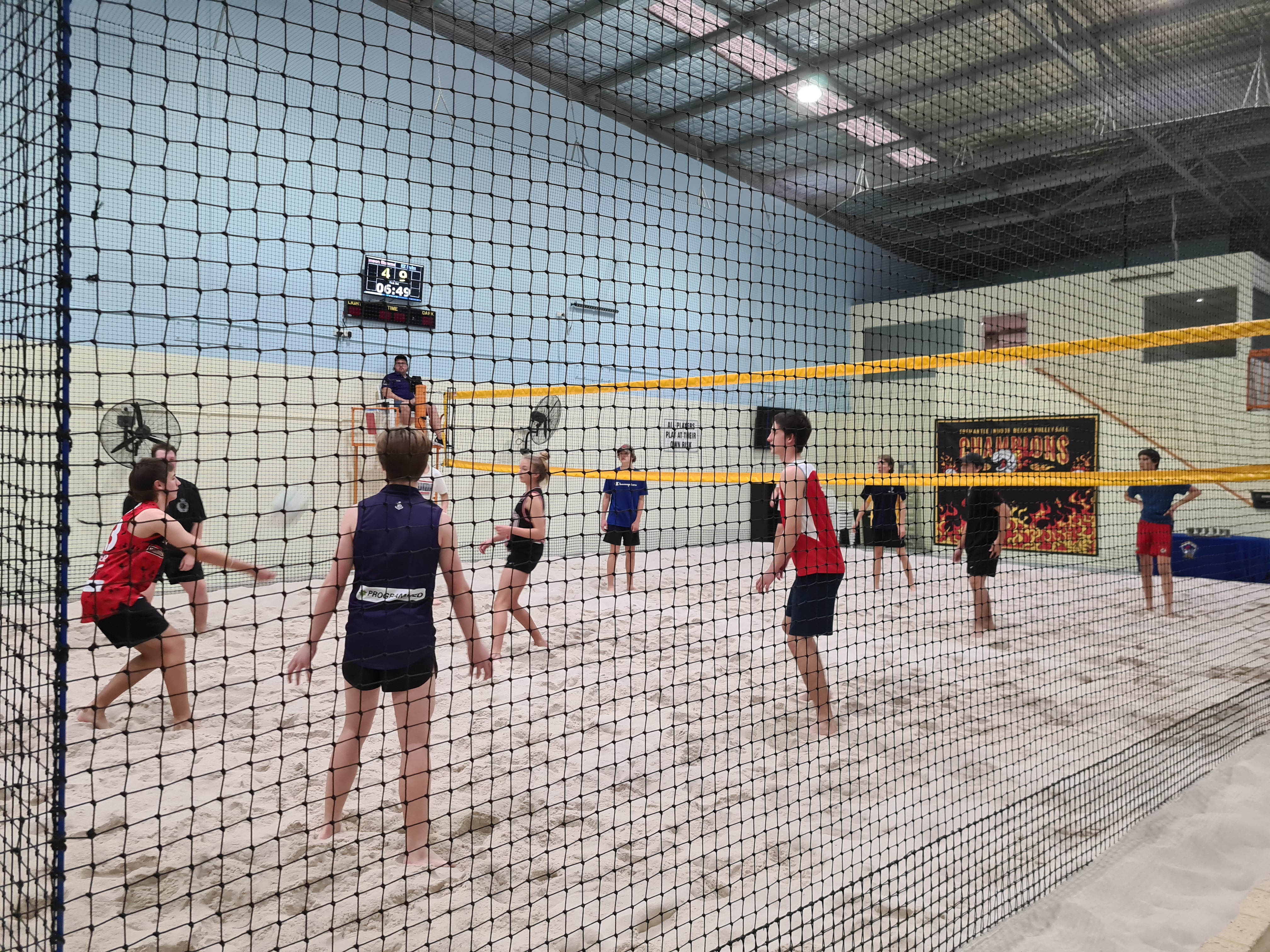 Indoor Sand Volleyball